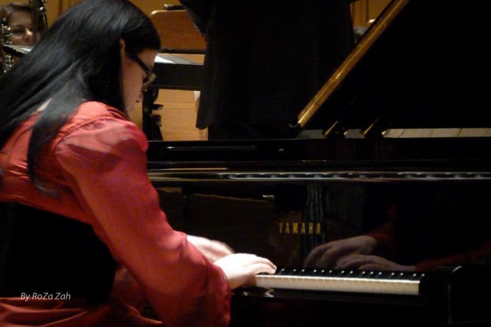 Andreea Butnaru la pian